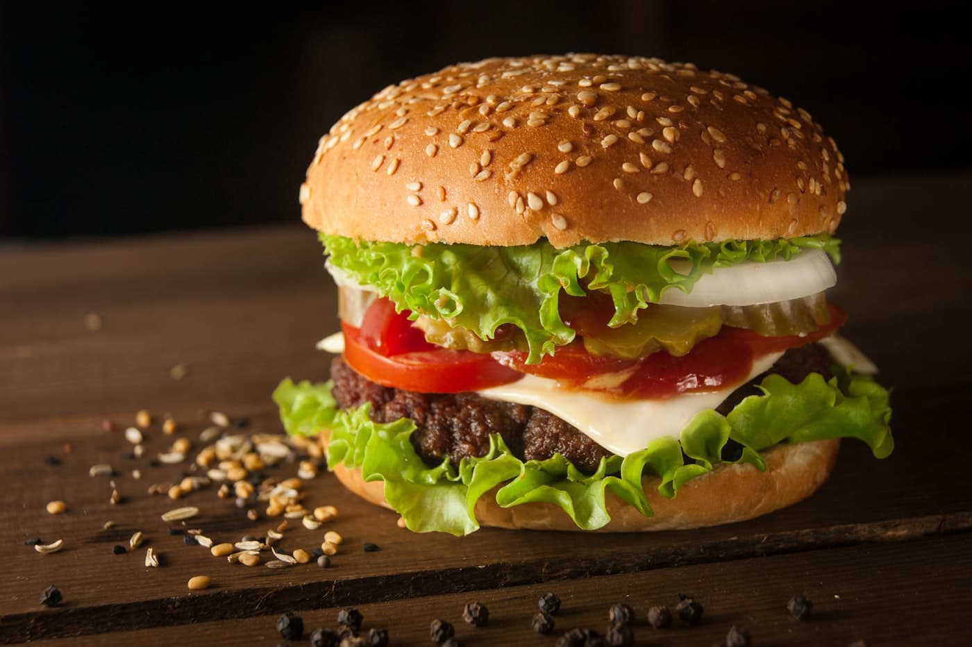 Burger street-food