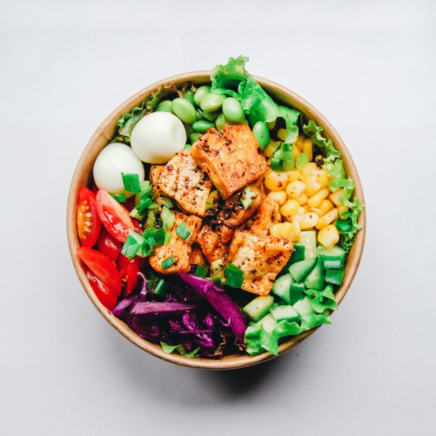 Poke bowl à l'emporter