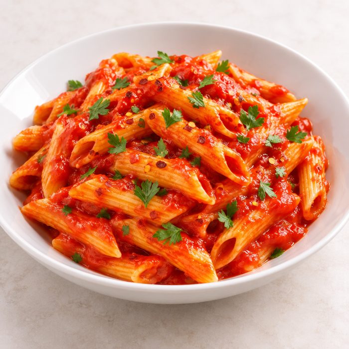 Pennes all'arrabbiata