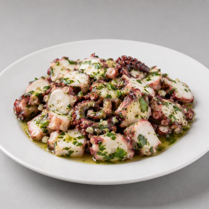 Salade de poulpe et sa sauce persillée (130 g)