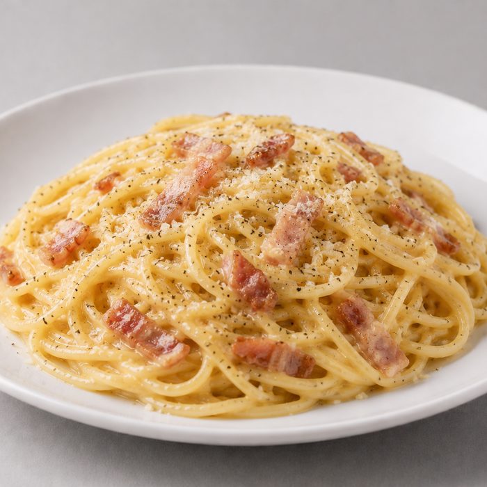 Spaghetti à la carbonara