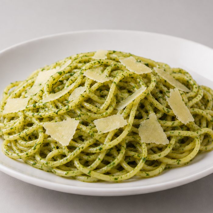 Spaghetti au pesto