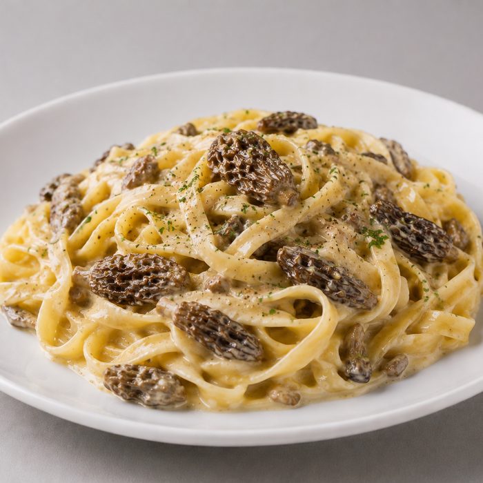 Tagliatelles aux morilles