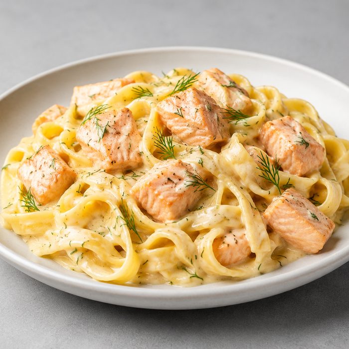 Tagliatelles au saumon
