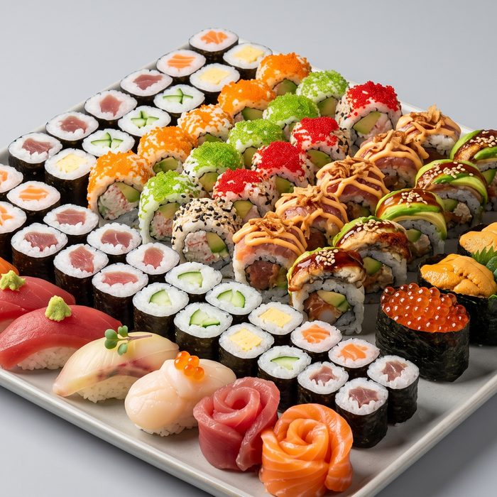 Plateaux sushis